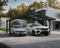 Doppelcarport Sydney Apex Schwarz