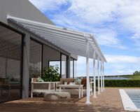 Terrassendach Olympia  980x294cm Weiss