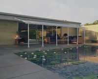 Terrassendach Feria 1031x380cm Weiss