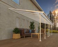 Terrassendach Feria 850x380cm Weiss