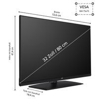 LT-32VH4455 32 Zoll Fernseher (HD Ready, LED TV, Triple-Tuner) schwarz