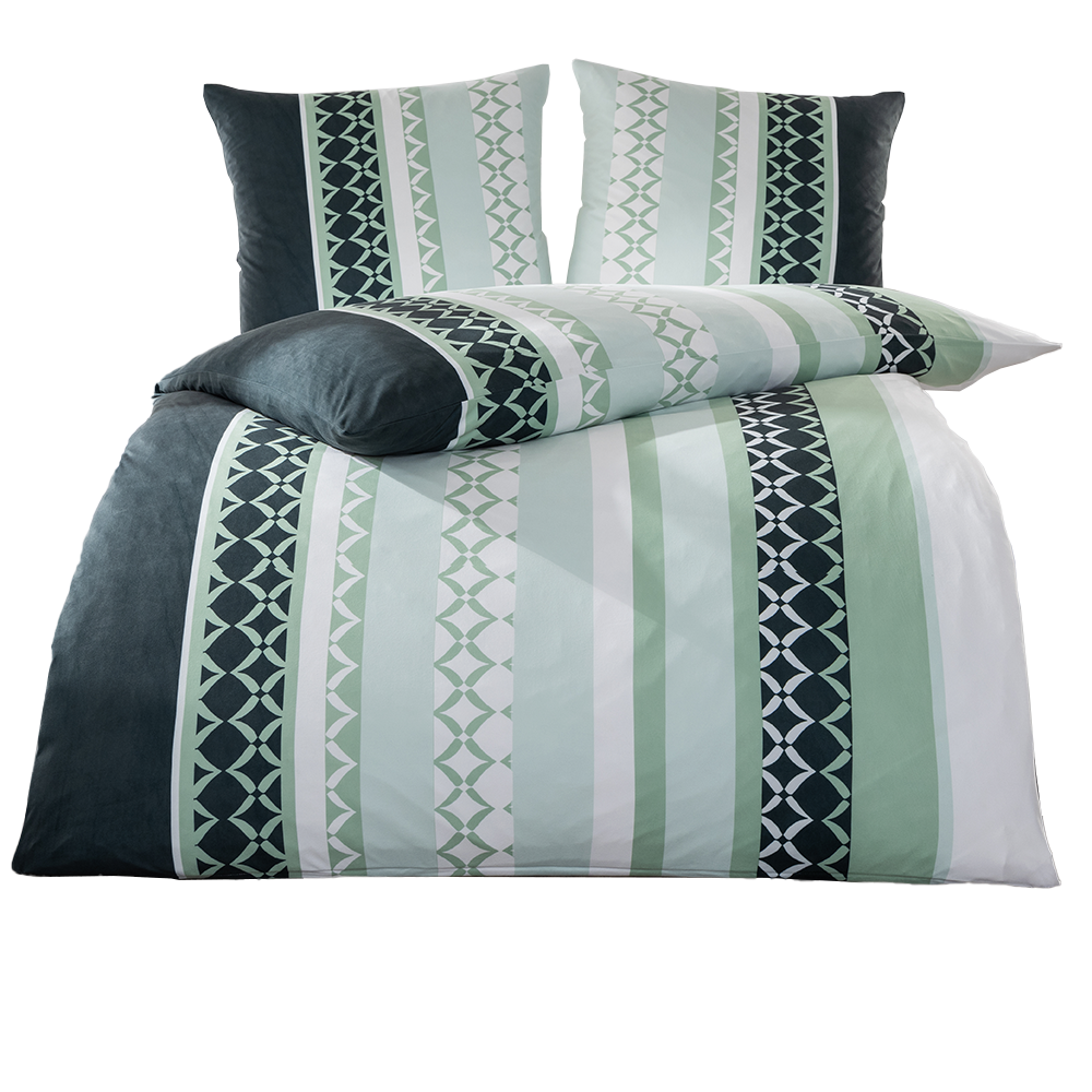 Mikrofaser-Jersey-Flanell-Bettwäsche