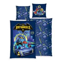 Batwheels Bettwäsche Größe 80x80 + 135x200 cm
