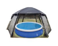 Universal-/ Poolpavillon für Aufstellpools XXL ca. 600 x 520 x 280 cm