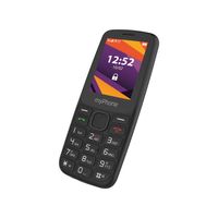 6410 LTE Mobiltelefon 2,4"-Display, 1400 mAh, Kamera, USB-C, 4G Schwarz