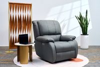 Elektrischer Massagesessel mit Beinanhebung & verstellbare Rückenlehne HWP72-GRA