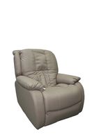 Elektrischer Massagesessel mit autom. Rücken- und Beinanhebung & 3D-Mechanismus braun