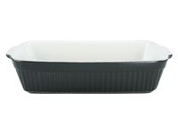 Classic Black &amp; White Auflaufform recht. 34cm