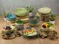 Nature Collection Bunt Geschirr-Set