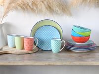 Mediterran Geschirr-Set
