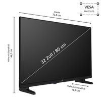 LT-32VAF3355 32 Zoll Fernseher / Android TV (Full HD Smart TV, HDR, Triple-Tuner, Play Store)