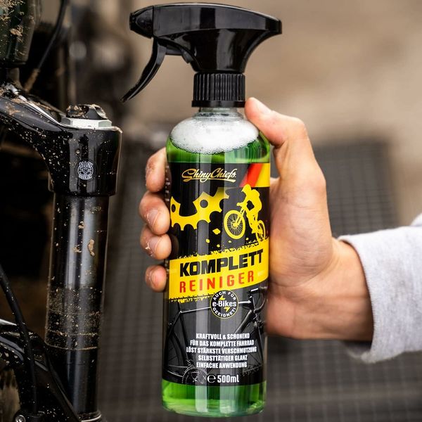 BIKE KOMPLETTREINIGER - Kraftvoller Fahrradreiniger - Fahrrad Spray zur Fahrradreinigung, 500ml