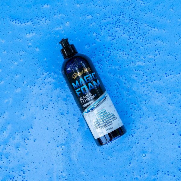 MAGIC FOAM BLAU SCHAUM - farbiges Autoshampoo zur intensiven Vorwäsche mit tollem Duft, 500ml