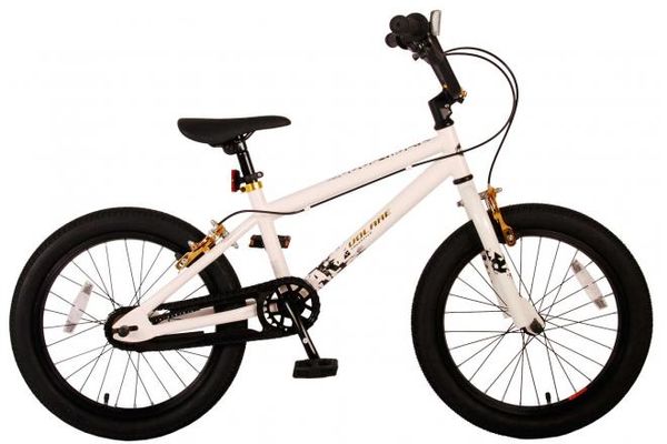 Cool Rider Kinderfahrrad - Jungen - 18 Zoll - Weiß - 95% zusammengebaut - Prime Collection