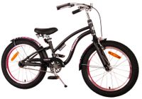 Miracle Cruiser Kinderfahrrad - Mädchen - 18 Zoll - Mattschwarz - Prime Collection