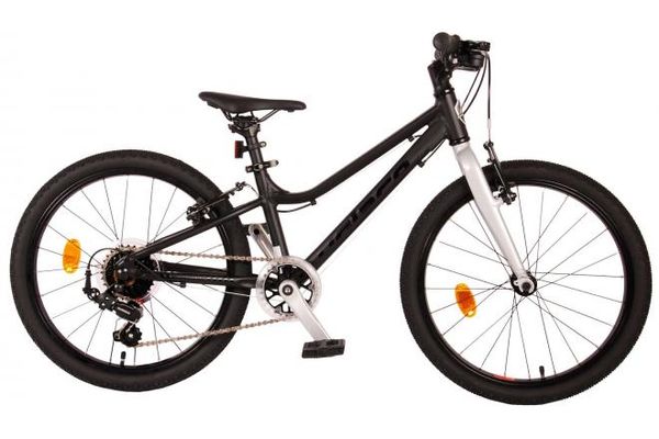 Dynamic Kinderfahrrad - Jungen - 20 Zoll - Mattschwarz - 7 Gänge - Prime Collection