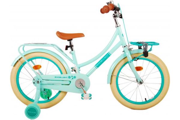 Excellent Kinderfahrrad - Mädchen - 18 Zoll - Grün - 95% montiert