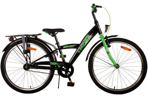 Thombike Kinderfahrrad - Jungen - 24 Zoll - Schwarz Grün