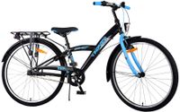 Thombike Kinderfahrrad - Jungen - 26 Zoll - Schwarz Blau - 3 Gänge