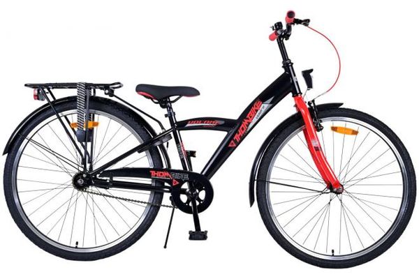 Thombike Kinderfahrrad - Jungen - 26 Zoll - Schwarz Rot