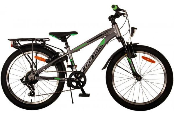 Cross Kinderfahrrad - Jungen - 20 Zoll - dunkelgrau - 6 Gänge