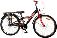 Thombike Kinderfahrrad - Jungen - 24 Zoll - Schwarz Rot
