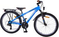 Cross Kinderfahrrad - Jungen - 24 Zoll - Blau - 18-Gang - Zweihandbremsen