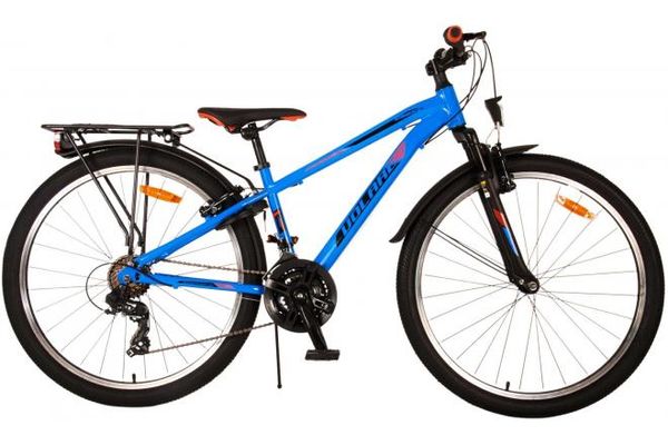 Cross Kinderfahrrad - Jungen - 26 Zoll - Blau - 18 Gänge - Zweihandbremsen