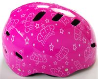 Fahrrad/Skate Helm Rosa - Kopfumfang 55-57 cm, TÜV/GS geprüft