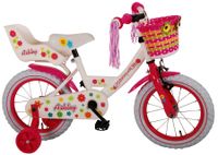 Ashley Kinderfahrrad - Mädchen - 14 Zoll - Weiß - 95% zusammengebaut