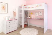 Kinderzimmer, 2-tlg., Smoozy 29 - Kanten drehbar - Pink oder Blau