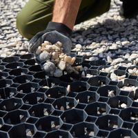 Rasengitter aus Kunststoff 50 x 50 cm, 5m² Bodenfläche