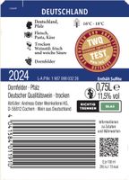 Dornfelder Rhh./ Pfalz Qualitätswein trocken 0,75l - 6er Karton