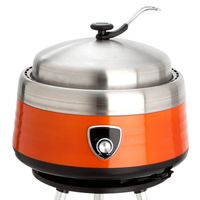 Vulcano Multifunktionaler Holzkohlegrill inkl. 2 Grillaufsätzen