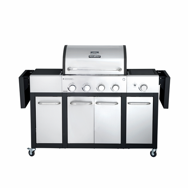 MAJOR inkl. abklappbaren Seitentischen - 15,5 kW, 4-flammig