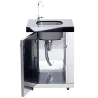 Modul 8 Einzelwaschbecken 63x58x90 cm Nettogewicht 65 kg Volledelstahl Oberfläche