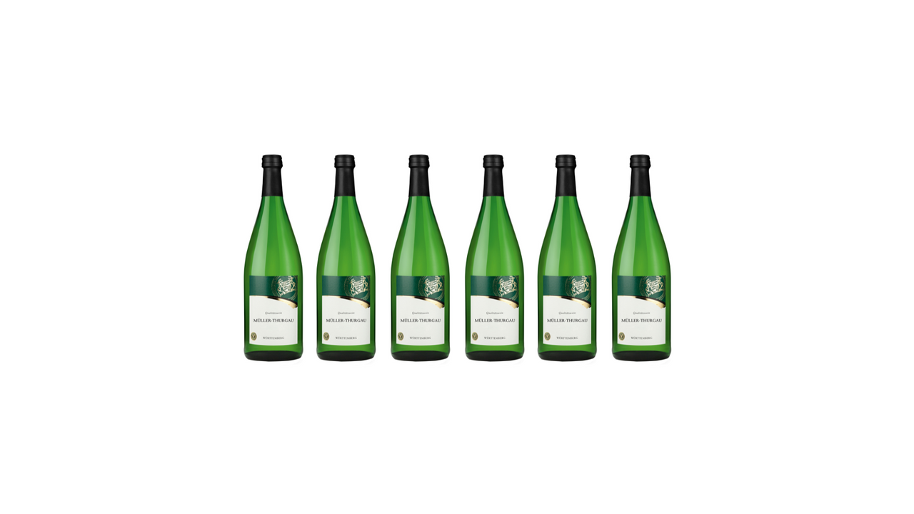 Württemberger Müller-Thurgau 1,0l 6er Karton Württembergische WZG Norma24 DE