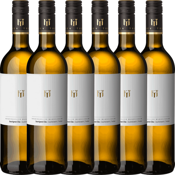 Käsbergkeller Mundelsheim Sauvignon Cita trocken 0,75l - 6er Karton