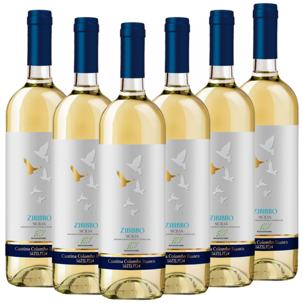 Bio-Zibibbo Sicilia DOC Colomba Bianca Italien  trocken - 6er Karton