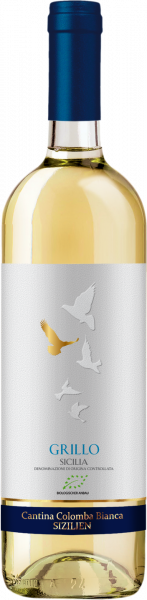 Bio-Grillo Sicilia DOC Colomba Bianca Italien  trocken - 6er Karton