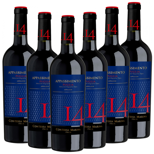 Appassimento Puglia IGT "14" Contessa Marina Italien  trocken - 6er Karton