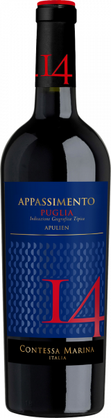 Appassimento Puglia IGT "14" Contessa Marina Italien  trocken - 6er Karton