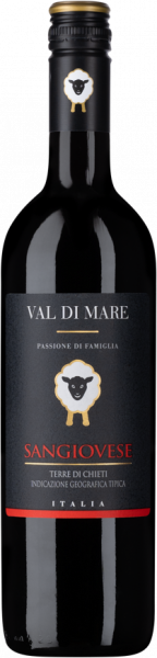 Sangiovese Terre di Chieti IGT Val di Mare Spinelli Italien  trocken - 6er Karton