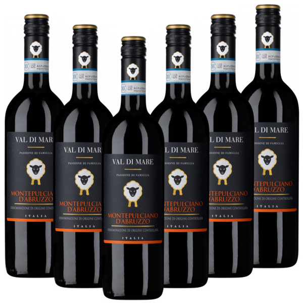 Montepulciano d Abruzzo DOC Val di Mare Spinelli Italien  trocken - 6er Karton
