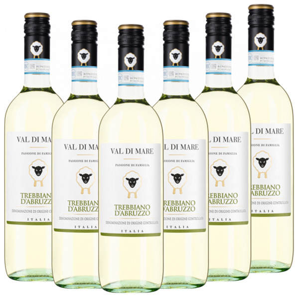 Trebbiano d Abruzzo DOC Val di Mare Spinelli Italien  trocken - 6er Karton
