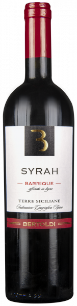 Syrah Barrique - affinato in legno Terre Siciliane  IGT Bertoldi Italien  trocken - 6er Karton