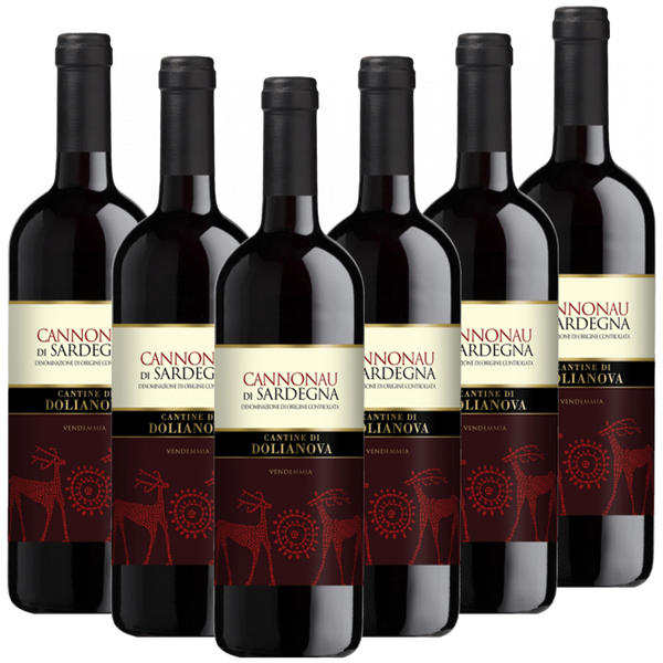 Cannonau di Sardegna DOC Dolianova Italien  trocken - 6er Karton