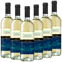 Vermentino di Sardegna DOC Dolianova Italien  trocken - 6er Karton