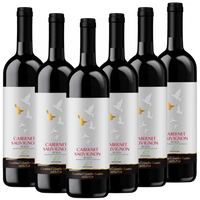 Bio-Cabernet Sauvignon Sicilia DOC Colomba Bianca Italien  trocken - 6er Karton