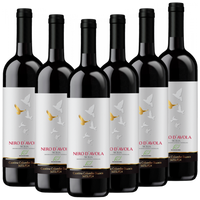 Bio-Nero d Avola Sicilia DOC Colomba Bianca Italien  trocken - 6er Karton